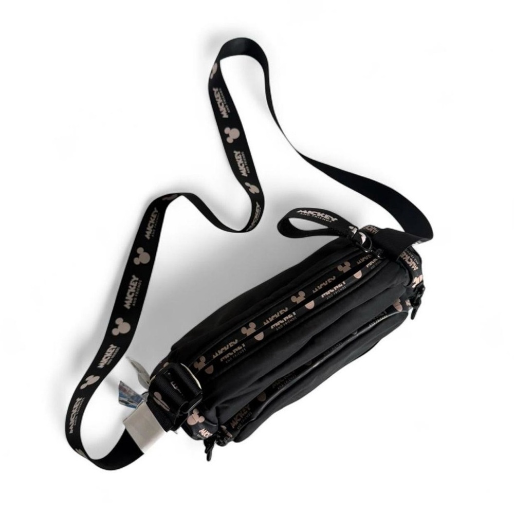 Zara Black Mickey Crossbody Bag - Picture 2 of 4